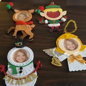 Studio Decor Holiday Ornaments Set - Red, Green, Gold, White